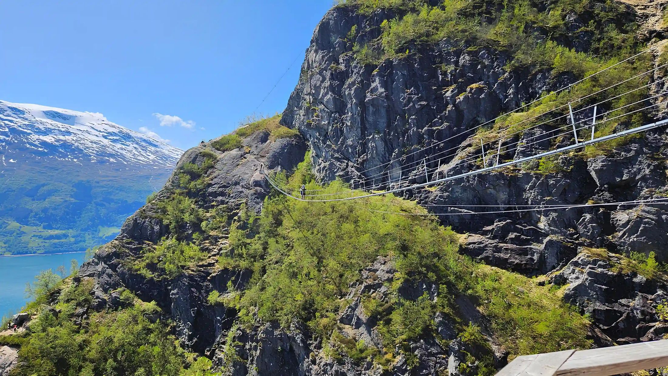 Kystlandskap ved fjorden